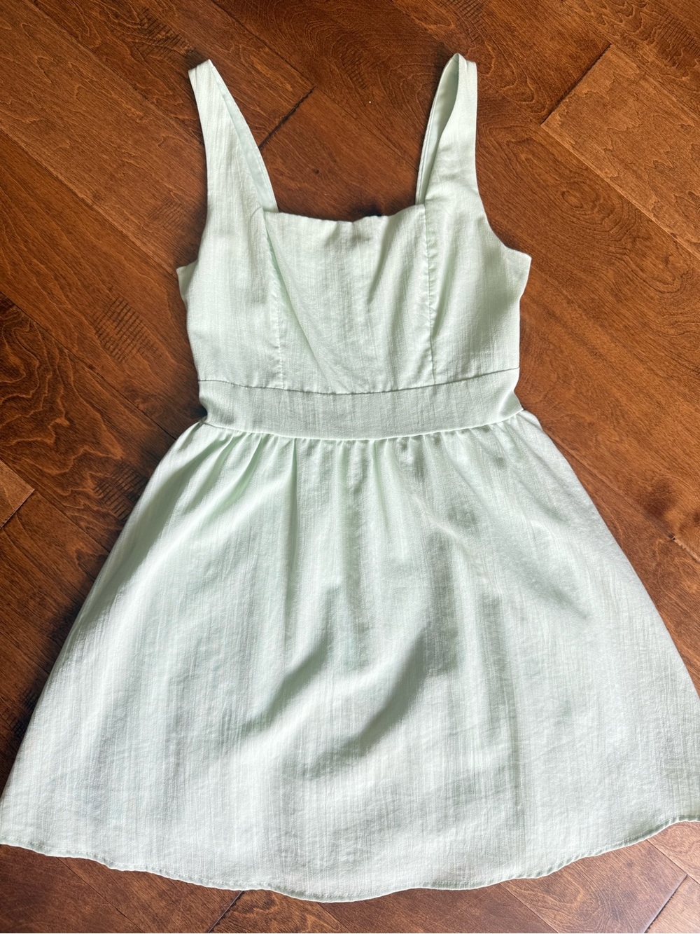 Blue Rain Girls' Light Mint Green Sleeveless Sundress
